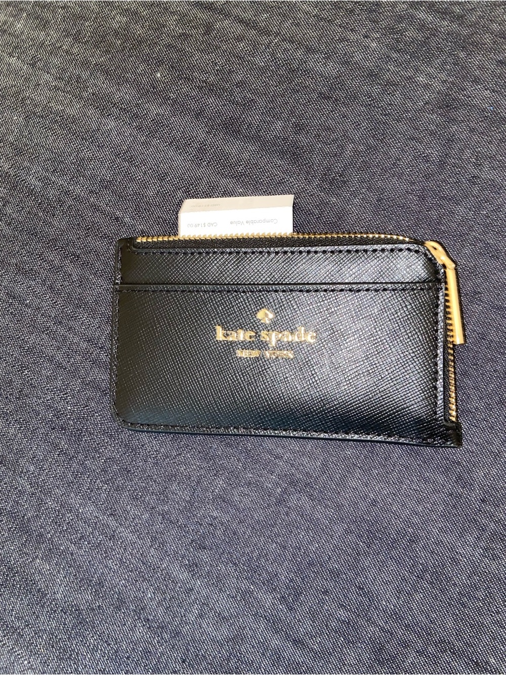 Kate Spade Card case, zip wallet! - Picture 2 of 8